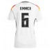 Maillot de foot Allemagne Joshua Kimmich #6 Domicile vêtements Femmes Europe 2024 Manches Courtes